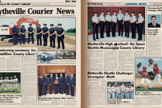 May 1986 Blytheville Courier News: Resilience & Change