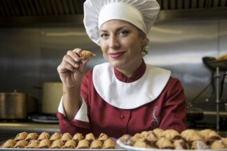 Cannoli_queen amanda labollita, the Cannoli Queen Spreading Pastry Joy